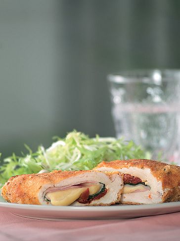 Receta de supremas rellenas